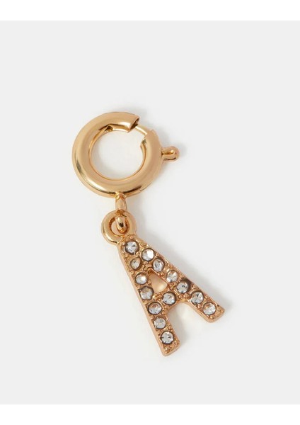 Taşlı Harf Charm S Harfi