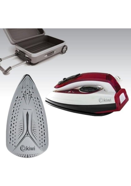 Portatif Buharlı Seyahat Ütüsü, Dikey ve Kırışık Giderici, Mavi fiyatları