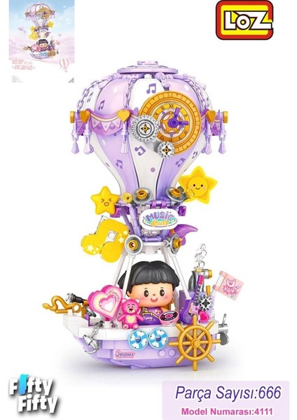Nessiworld LZ4111 Loz Mor Hava Balonu Block Oyuncak 666 Parça fiyatları