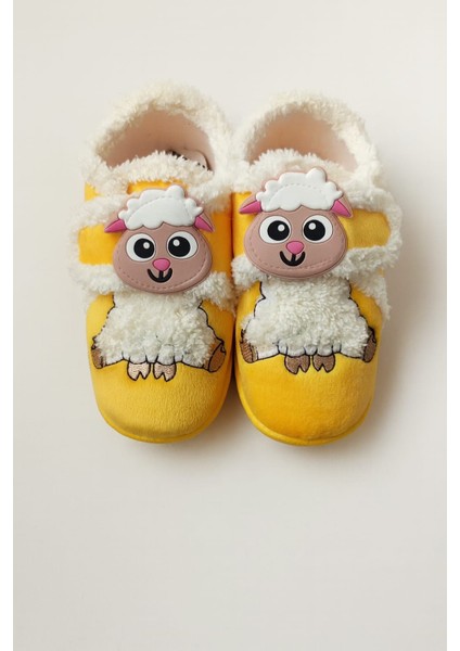 Gezer Çocuk Kuzu Desenli Panduf fiyatları