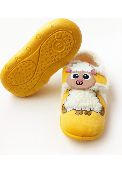 Gezer Çocuk Kuzu Desenli Panduf modelleri