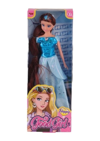 Bfs 115516-17 29CM Renklı Manken Bebek+ Kutu modelleri