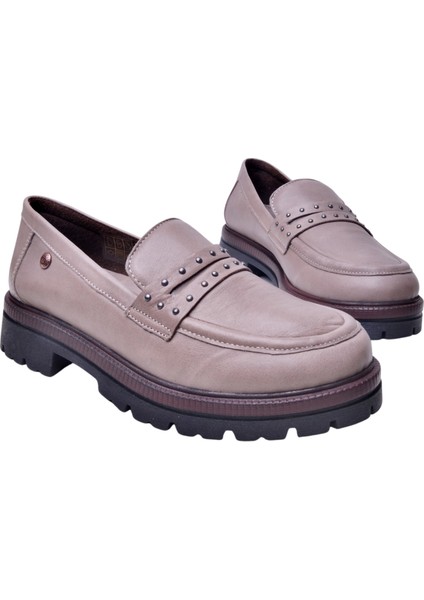 Kadın Deri Loafer Ayakkabı D25KA-3175 fırsatları
