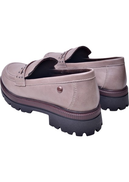 Kadın Deri Loafer Ayakkabı D25KA-3175 indirimleri