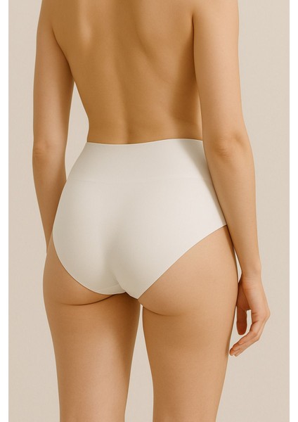 Kadın Yüksek Bel Dikişsiz Lazer Kesim Külot (Beli Lastikli ) 3'lü Set fiyatları