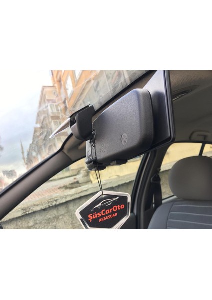 Carub 280 mm Bombeli Makaslı Geçmeli Iç Ilave Ayna Siyah modelleri