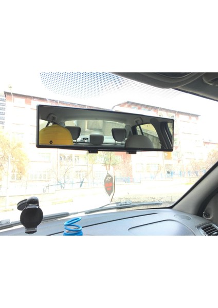 Carub 280 mm Bombeli Makaslı Geçmeli Iç Ilave Ayna Siyah indirimleri