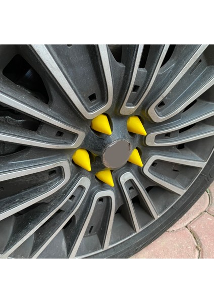 Sivri Mermi Bijon Kapağı Sökme Aparatlı 20 Li Set 17 Mm-19 mm Sarı fiyatları