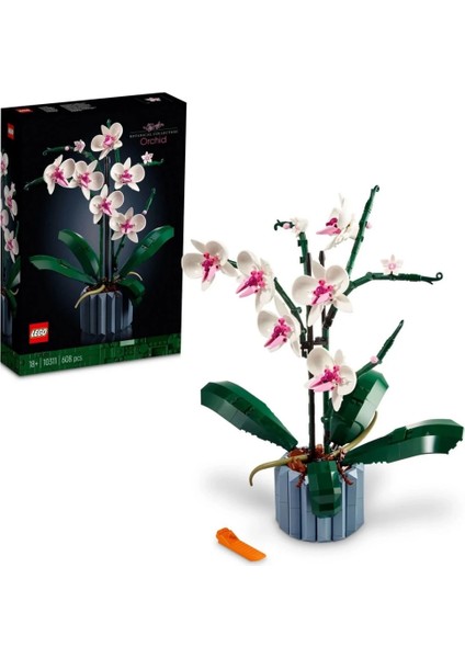 Bfs LEGO Orkide Dekoratif Bitki Yapım Seti 10311