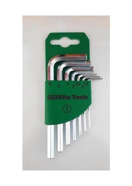 Elta 4908 Allen Anahtar Takımı 7 Parça