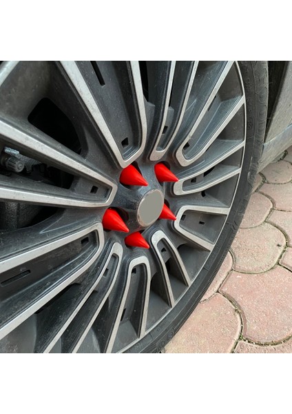 Sivri Mermi Bijon Kapağı Sökme Aparatlı 20 Li Set 17 Mm-19 mm Kırmızı fiyatları