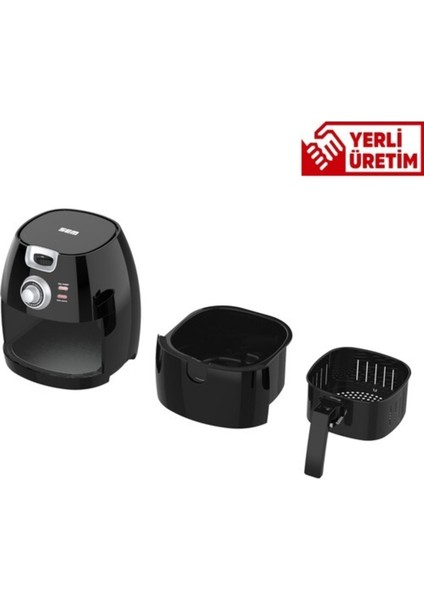 Siyah Airfryer, Hızlı ve Kolay Pişirme, Sağlıklı Lezzetler Için Mükemmel Seçim modelleri