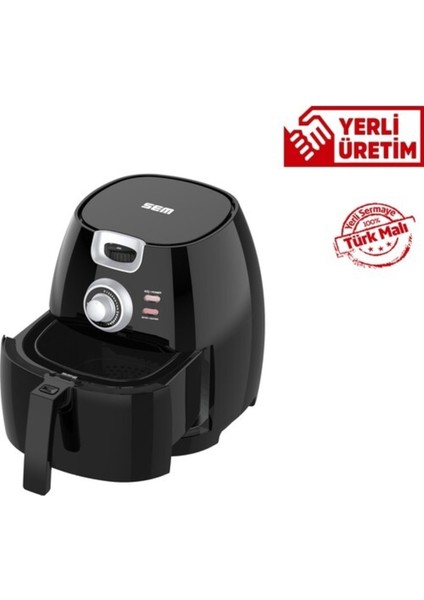 Siyah Airfryer, Hızlı ve Kolay Pişirme, Sağlıklı Lezzetler Için Mükemmel Seçim fırsatları