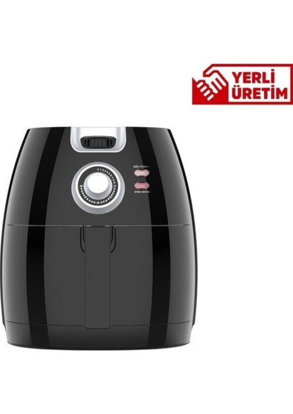 Siyah Airfryer, Hızlı ve Kolay Pişirme, Sağlıklı Lezzetler Için Mükemmel Seçim