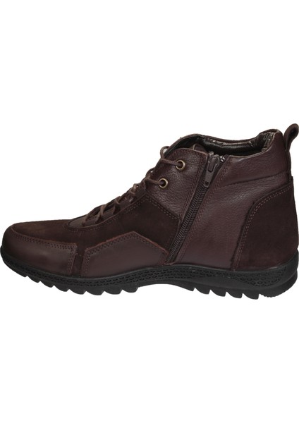 Erkek Siyah Hakiki Deri Bağcıklı Soğuya Dayanıklı Bot modelleri