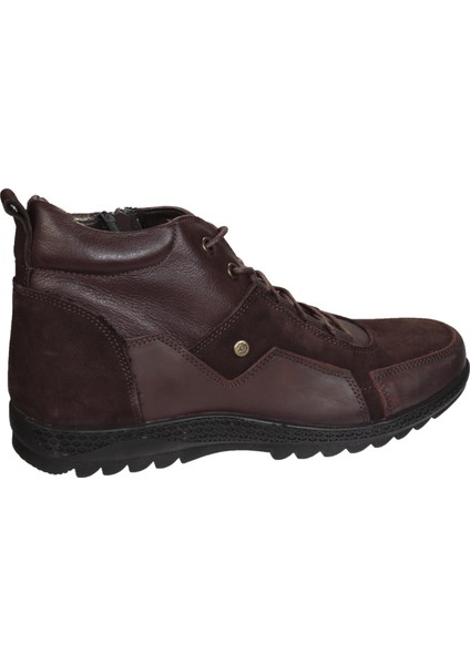 Erkek Siyah Hakiki Deri Bağcıklı Soğuya Dayanıklı Bot fırsatları