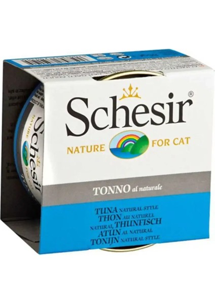 Elit Schesir Ton Balıklı Naturel Kedi Konservesi 85GR