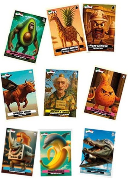 Official Lisanslı Panini Italian Brainrot Sticker Album+ 2 Paket (10 Çıkartma) fırsatları