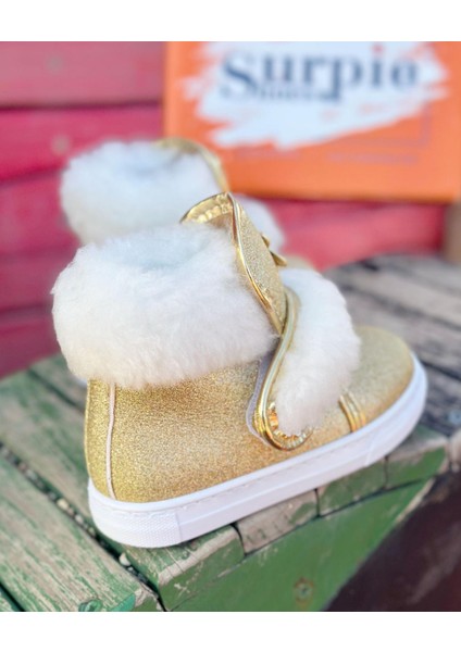 Kürk Detaylı Ortopedik Kız Çocuk Bot fırsatları