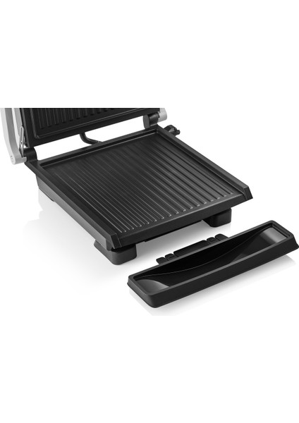 Dört Dilim Kapasiteli Inox Izgara ve Tost Makinesi 1800W fırsatları