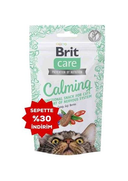 Elit Brit Care Snack Calming Sakinleştirici Etkili Kedi Ödül Maması 50GR