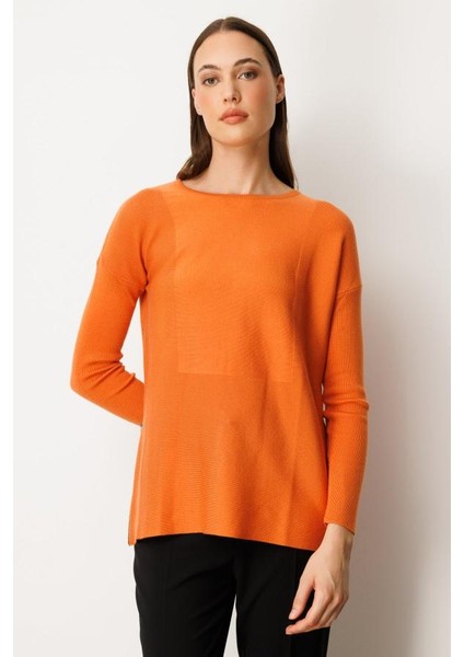 65318 Onteks Yanı Fermuarlı Kazak