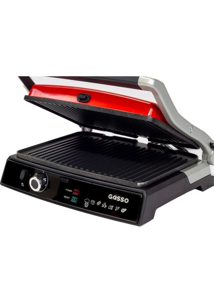 Kırmızı 2005K Doyum Tost Makinesi, Pratik ve Şık Tasarım, Lezzetli Tostlar Için Ideal fiyatları