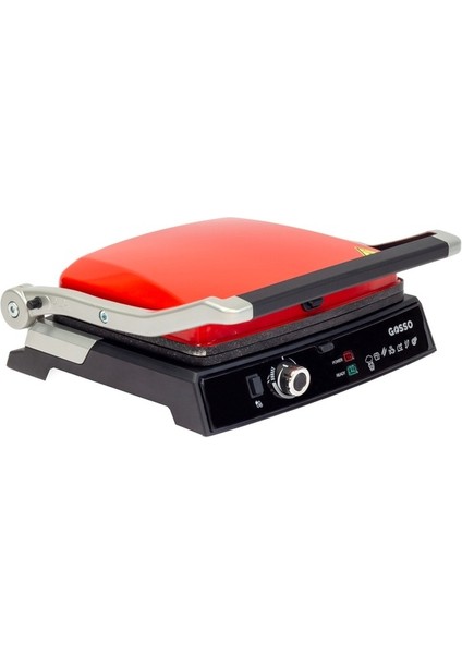 Kırmızı 2005K Doyum Tost Makinesi, Pratik ve Şık Tasarım, Lezzetli Tostlar Için Ideal indirimleri