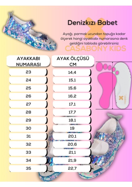 Denizkızı Hologram 3D Kız Çocuk Babet Sneakers indirimleri