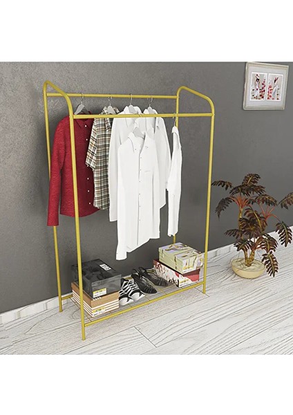 Armin Çiftli Gold New Konfeksiyon Askısı Büyük Boy Butik Elbise Askısı