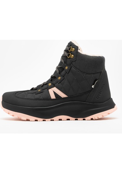 Quechua Kadın Outdoor Kar Botu - Gri - NH500 Mid