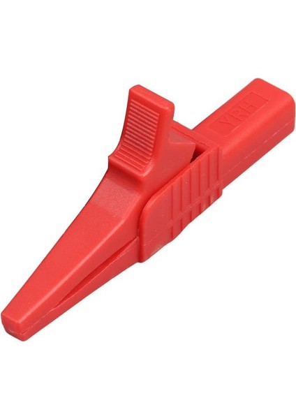 IC-243C Siyah-Kırmızı 4 mm Banan Jak Girişli 2'li Krokodil Catııı