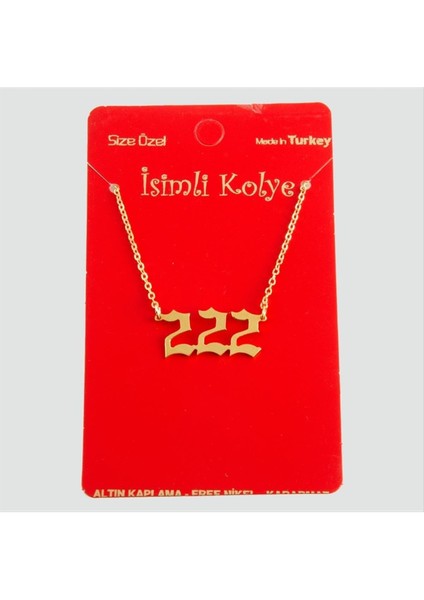 Ds-Derin Uğurlu Rakamlar Uçlu Kolye-2