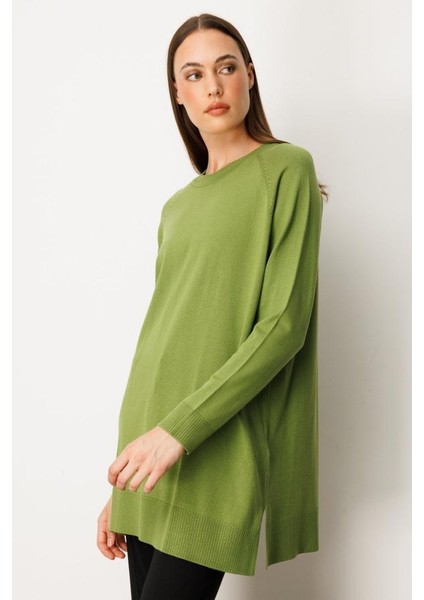 65413 Onteks Arkası Düğmeli Kazak fiyatları