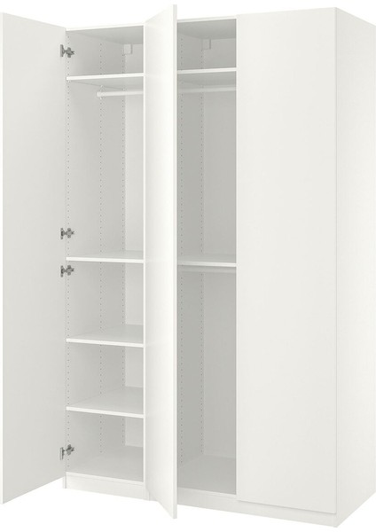 Pax Gardırop, Beyaz, 150X60X236 cm fırsatları