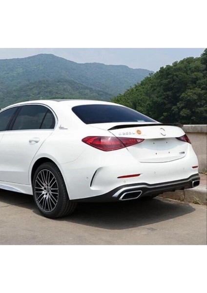 Mercedes C Serisi W206 C63 Bagaj Üstü Piano Black Spoiler indirimleri