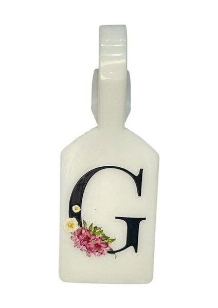 G Harf Beyaz Bavul Etiketi,valiz Etiketi,kartlık,isimlik,bagaj Etiketi