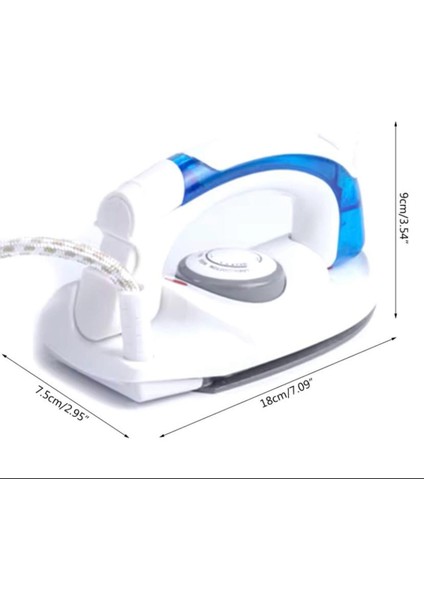 Pratik Katlanabilir Seyahat Ütüsü, Hafif ve Taşınabilir Tasarım, Beyaz Renk fırsatları