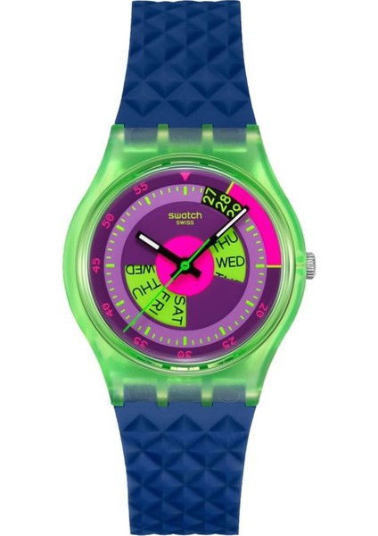 SO28G704 Swatch Neon Skychart Bayan Kol Saati
