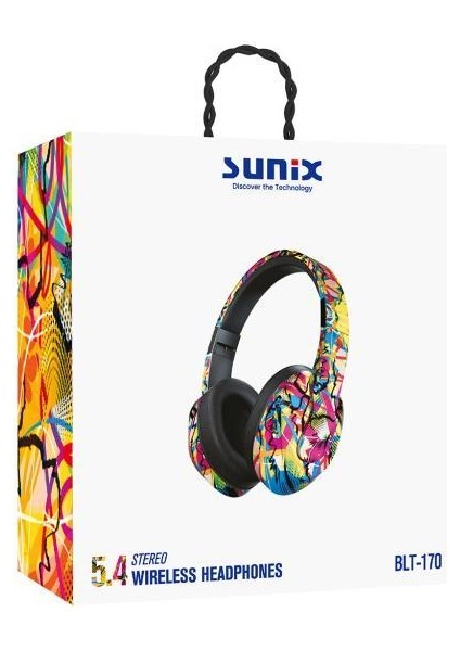 200 Mah Stereo 5.4 Kulak Üstü Bluetooth Kulaklık Kırmızı BLT-170 fiyatları