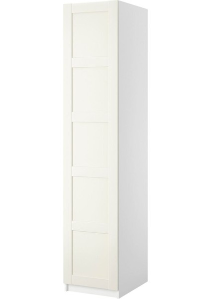 Pax Gardırop, Beyaz, 50X60X236 cm