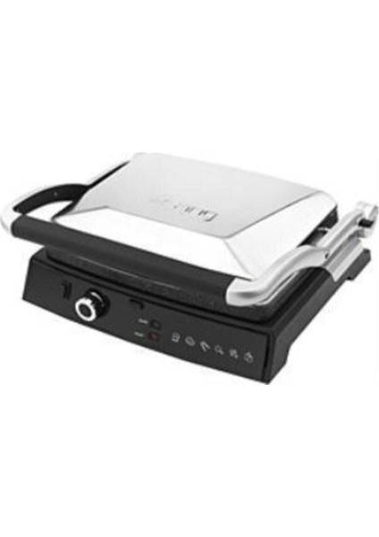 2000W Inox Beyaz Tost Makinesi, Pratik ve Şık Tasarım