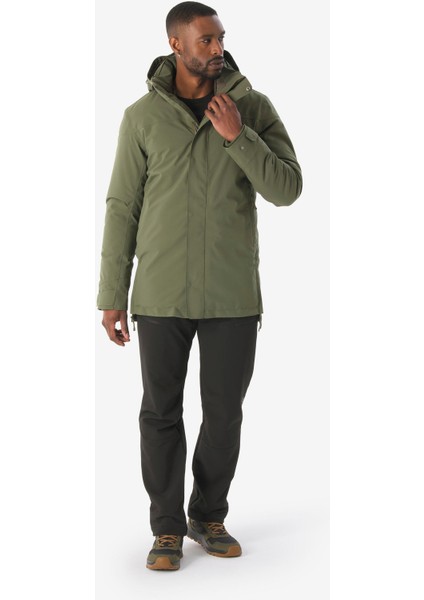 Quechua Erkek Sıcak Tutan Outdoor Yağmurluk - Yeşil - NH500 -10 °c fiyatları