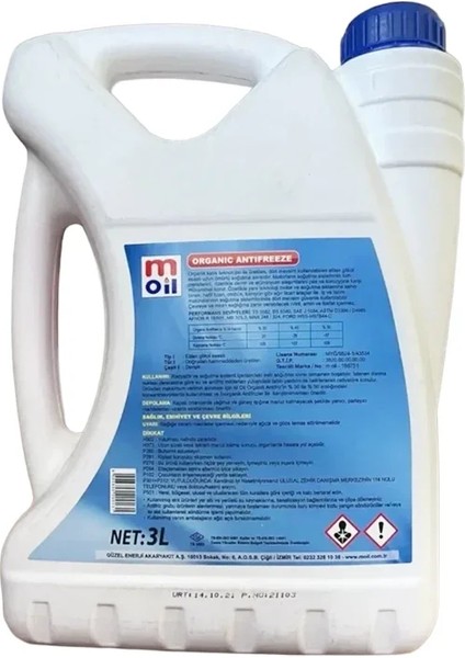 Mavi Antifriz Konsantre 3 Lt. fiyatları