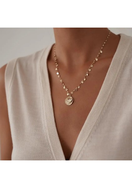 Pullu Snake Altın Kolye