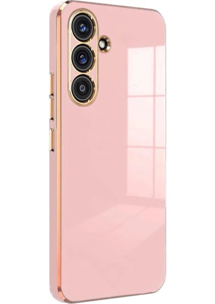 Bfs Samsung Galaxy S25 Plus Kılıf Volet Silikon - Pembe