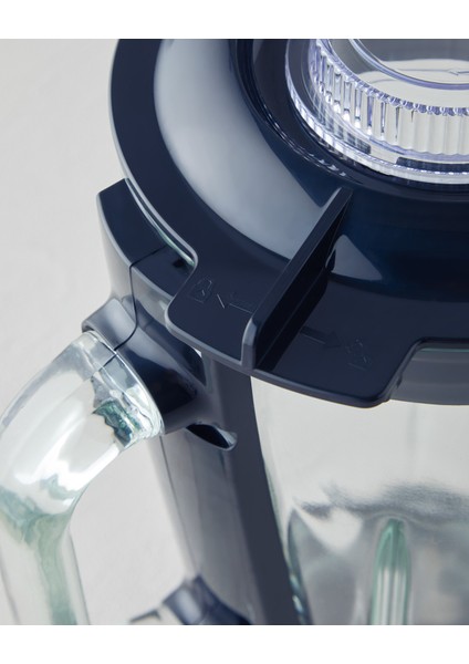 Cam Sürahi Blender 1750 Ml, Şık ve Dayanıklı, Mavi Renk fırsatları