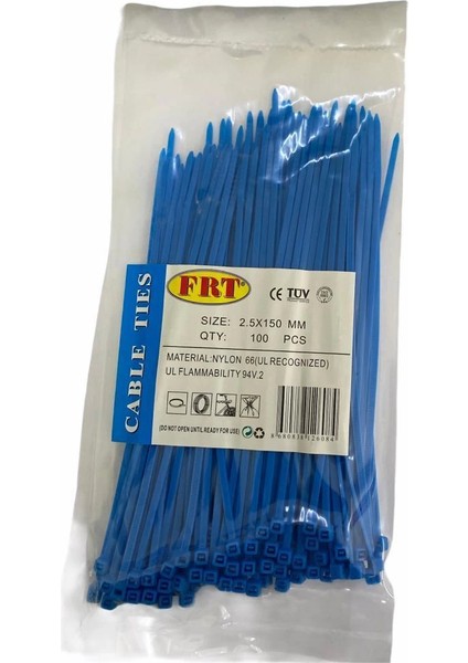 Frt Mavi 2,5X150 Kablo Bağı