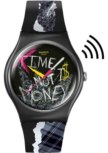 SO32B122-5300 Swatch Blank Check Erkek Kol Saati