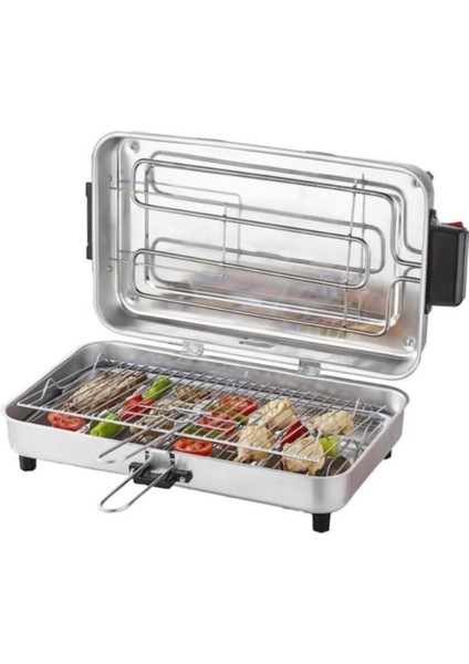 Gri Çift Telli Makro Boy Mangalcı Izgara, Dayanıklı ve Pratik Kullanım Sağlar. fiyatları